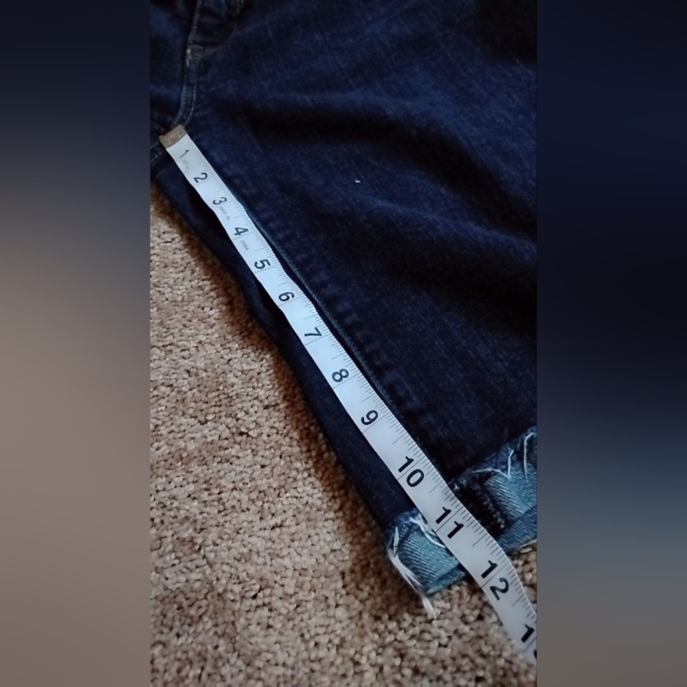 AEO Bermuda Jean Shorts Sz.10 - Picture 8 of 9